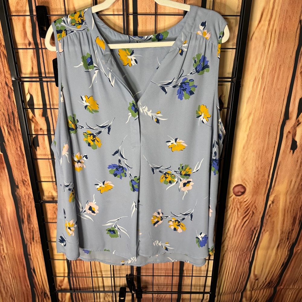 Daniel Rainn - Justina Pleat Detail Blouse - Blue - 2x